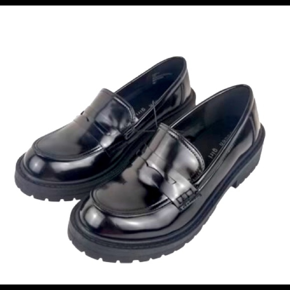 Madden girl G-Hatch Chunky Patent Loafer